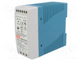 MEAN WELL MDR-40-24 DIN-kiskoon asennettava kytkentävirtalähde 40W 24VDC