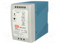 MEAN WELL MDR-100-24 DIN-kiskoon asennettava kytkentäsähkönsyöttö 96W 24VDC