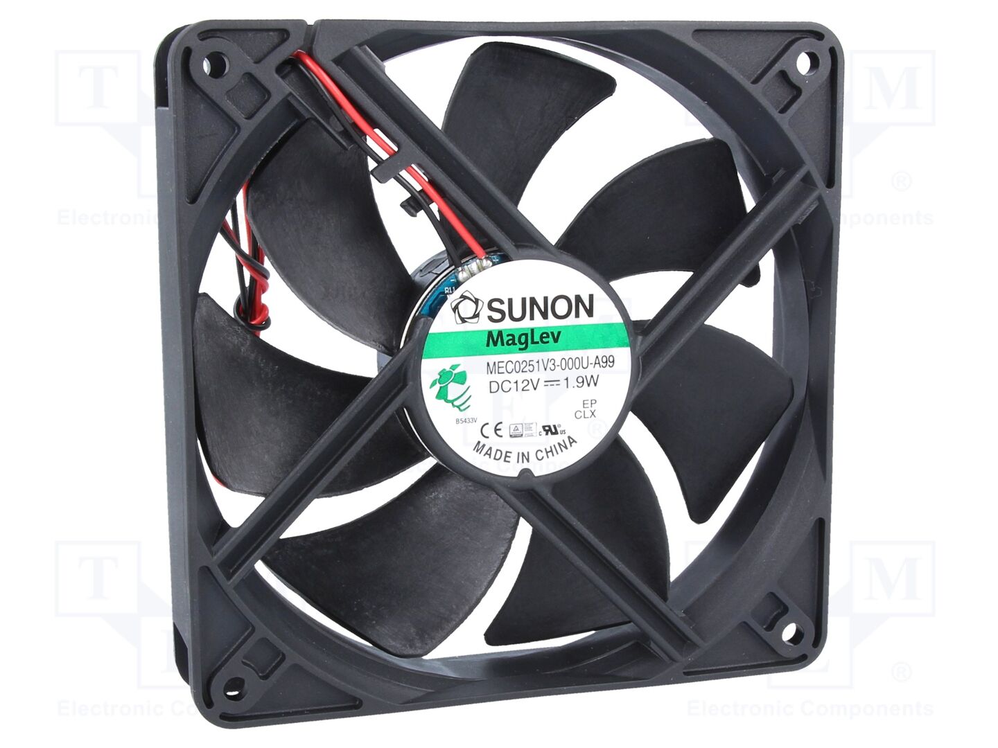 SUNON MEC0251V3-A99 Aksiaalipuhallin 12VDC
