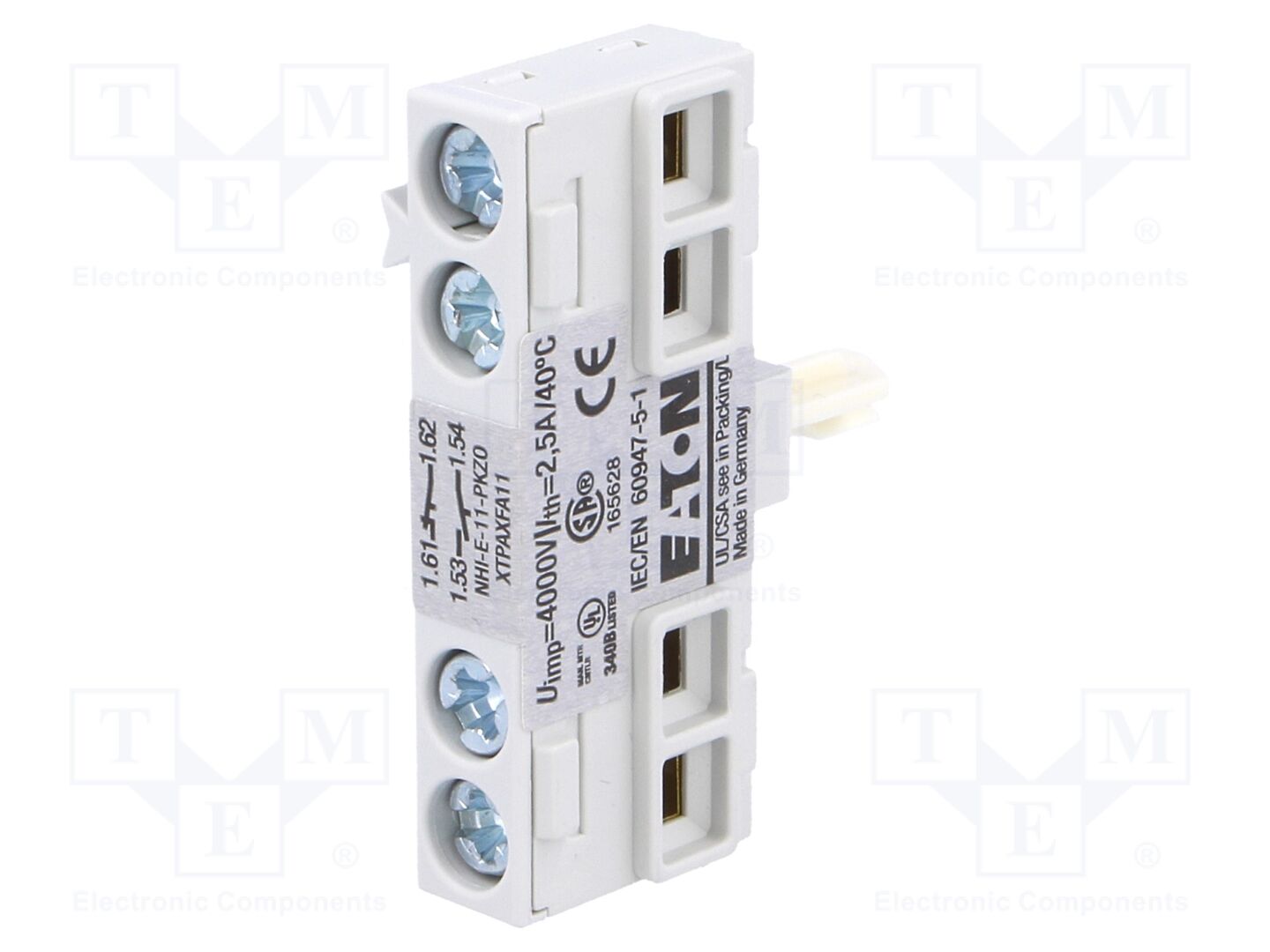 EATON ELECTRIC NHI-E-11-PKZ0 Apukosketin NC + NO