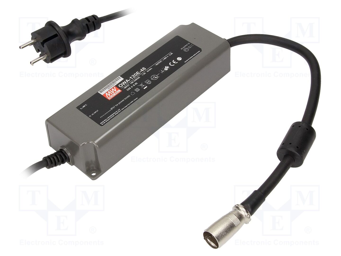MEAN WELL OWA-120E-48 LED-virtalähde 120W 48VDC