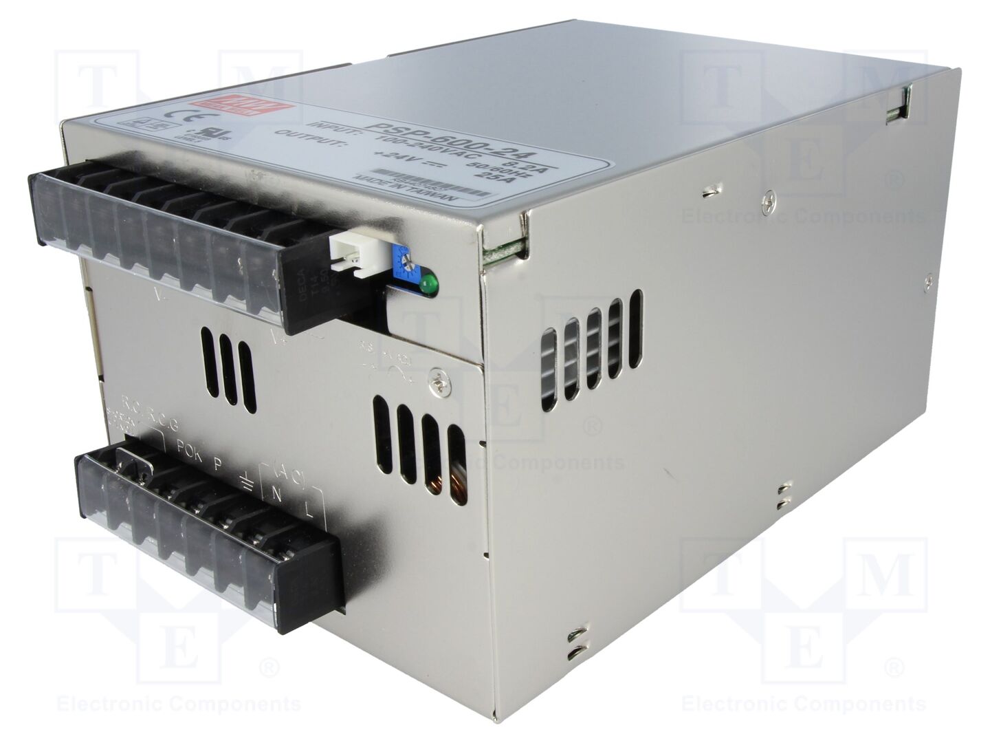 MEAN WELL PSP-600-24 Kytkinlähde 600W 24VDC modulaarinen