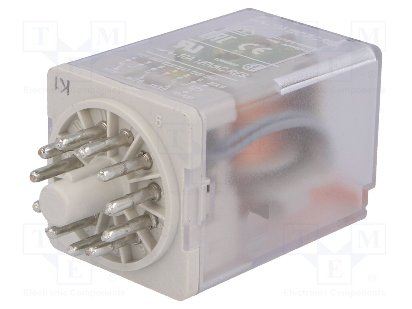 RELPOL R15-3P-230ACWTL Sähkömagneettinen rele 230VAC