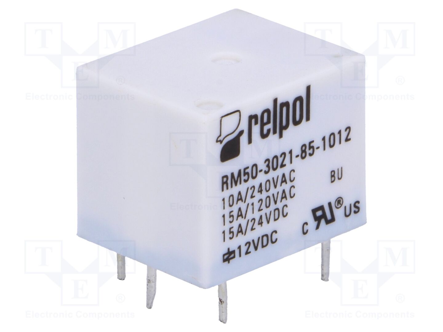 RELPOL RM50-3021-85-1012 Miniatyyrisähkömagneettirele 12VDC (50 kpl erä)