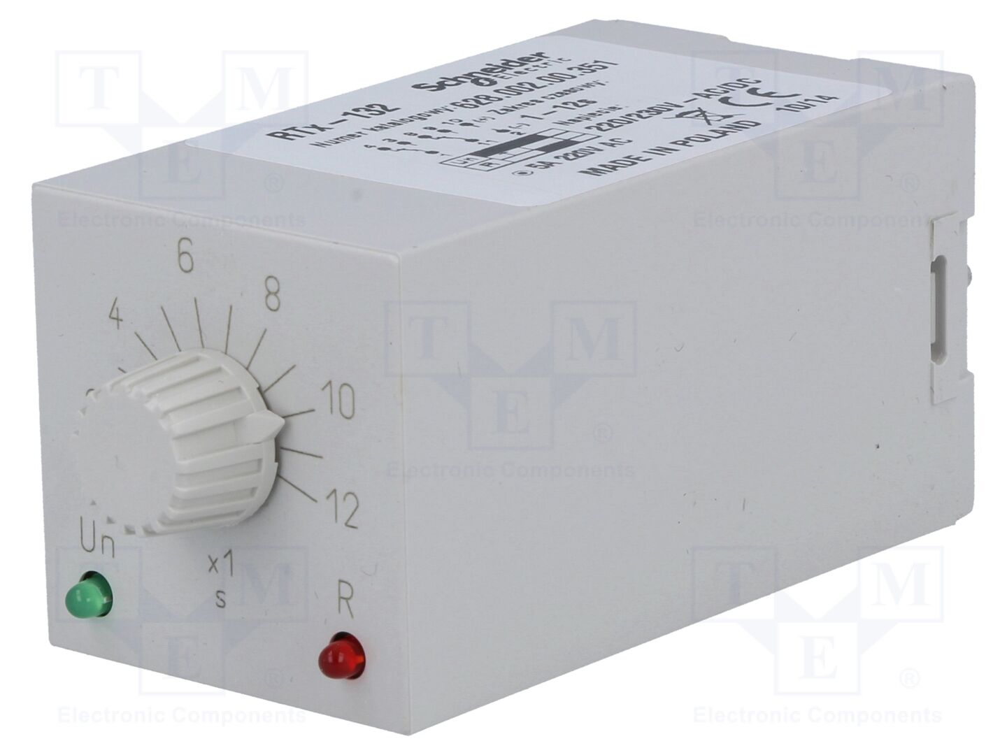 SCHNEIDER ELECTRIC RTX132-220-12S Analogia-ajastin 1÷12s