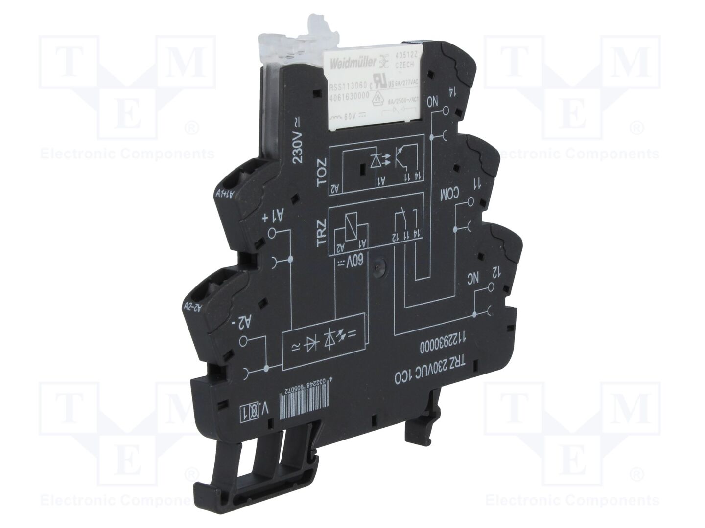 WEIDMÜLLER TRZ-230VUC-1CO Releesarja 230VAC,230VDC