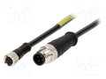 MOLEX MX-120087-8468 Anturikaapeli M12/M8 4-napainen
