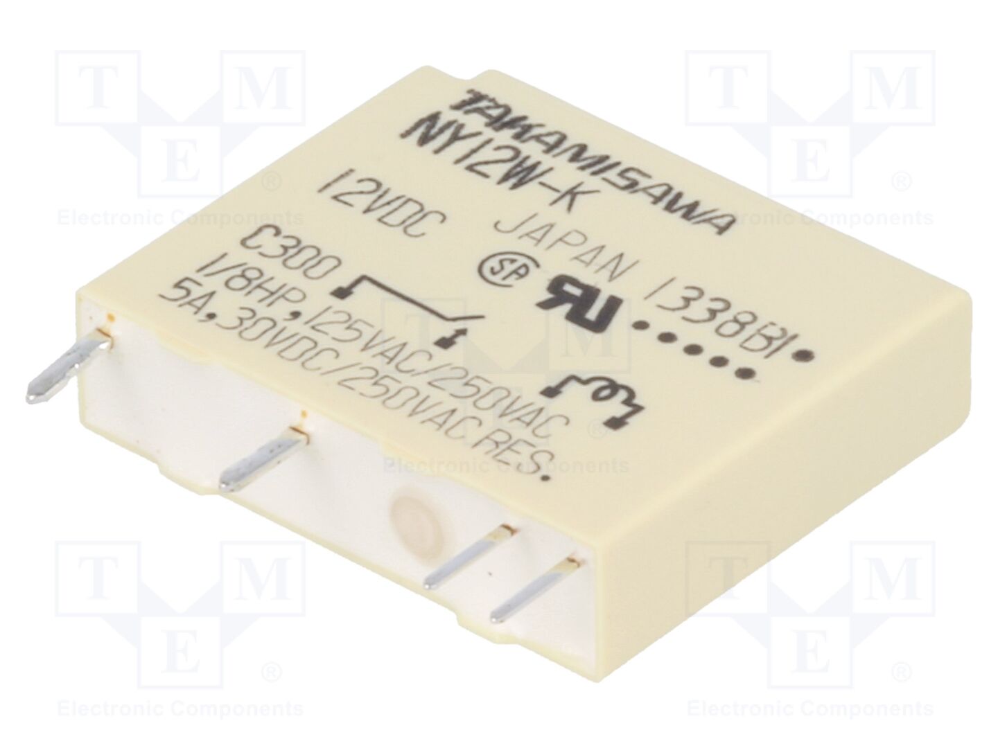 FCL Components NY-12W-K Elektromagneettinen rele 12VDC