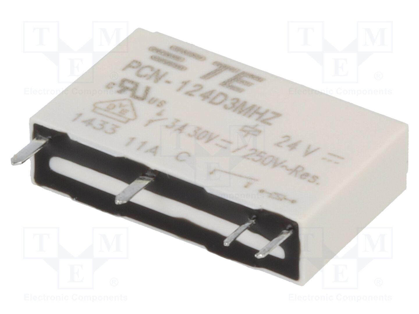 TE Connectivity PCN-124D3MHZ Sähkömagneettinen rele 24VDC