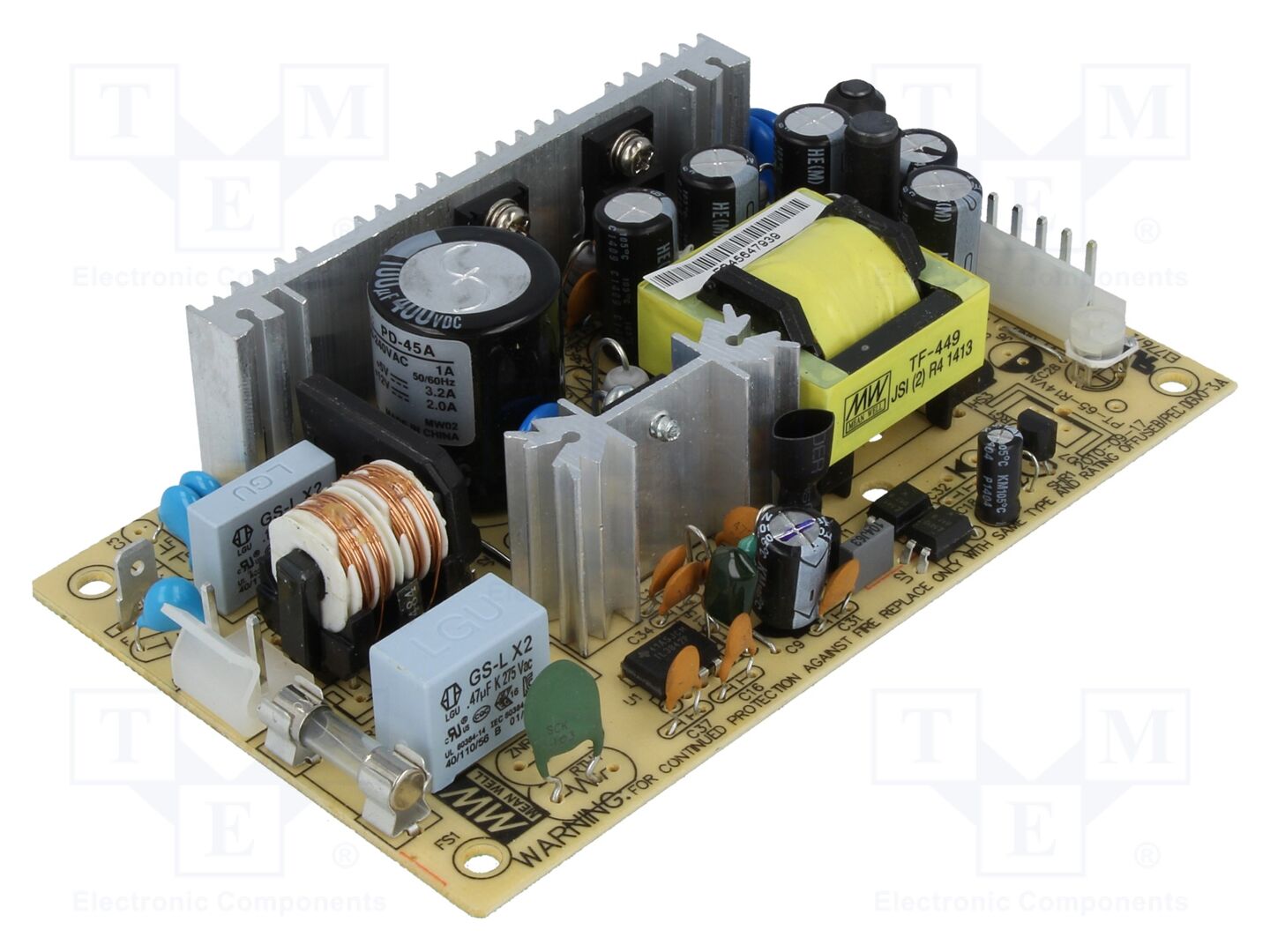 MEAN WELL PD-45A Avoin kytkinlähde 40W 120-370VDC