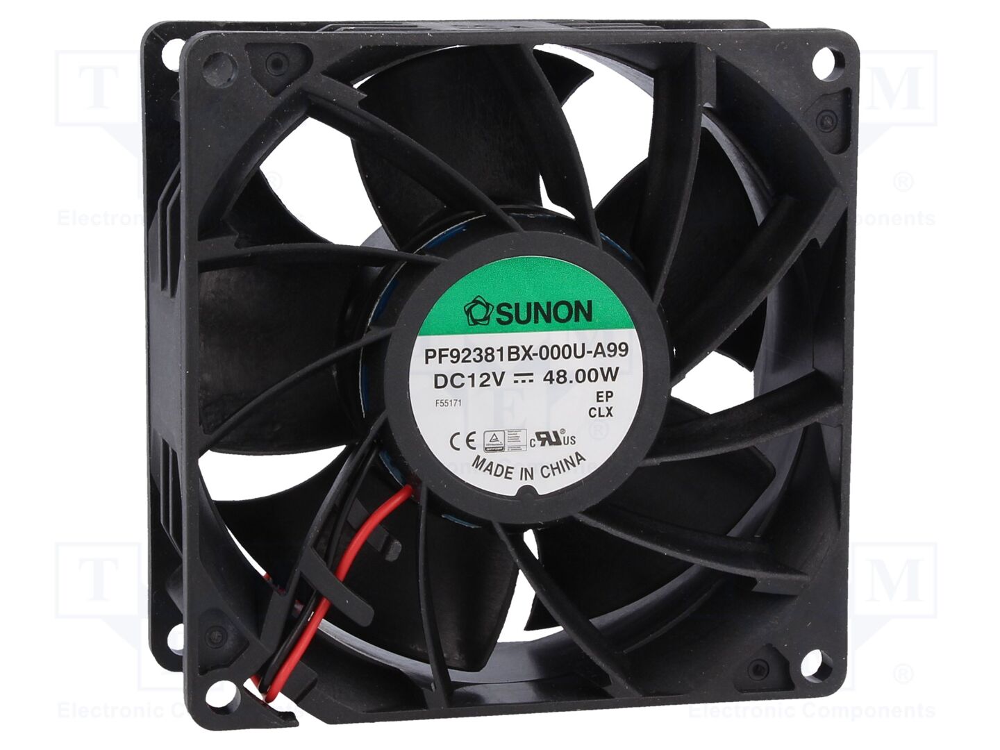 SUNON PF92381BX-A99 Aksiaalituuletin 12VDC