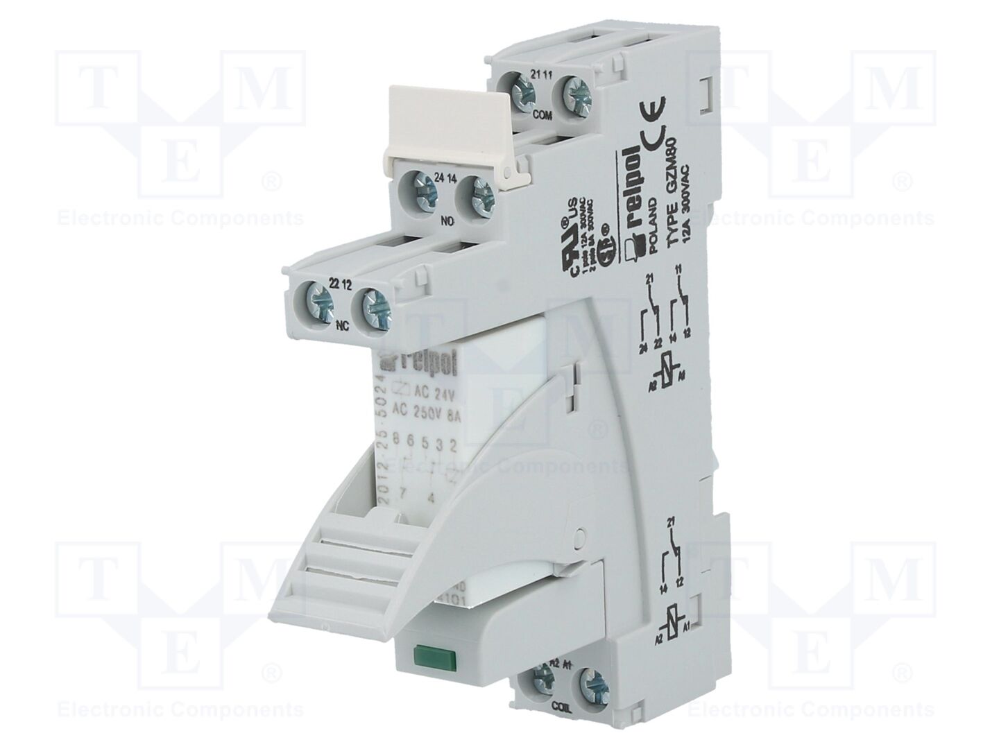 RELPOL PI84024AC00LV Liitäntärelesarja 24VAC