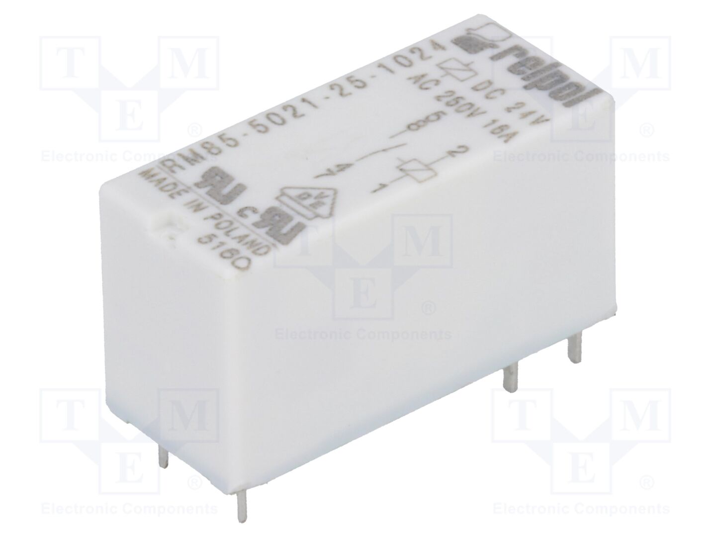 RELPOL RM85-5021-25-1024 Sähkömagneettinen rele 24VDC (50 kpl erä)