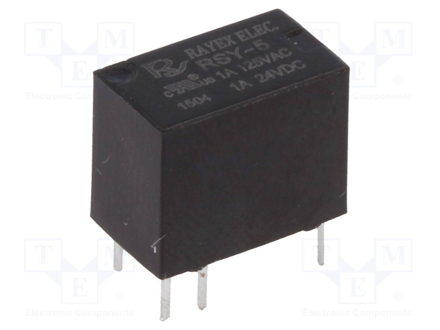 Recoy/RAYEX ELECTRONICS RSY-5 Sähkömagneettinen rele 5VDC (50 kpl erä)