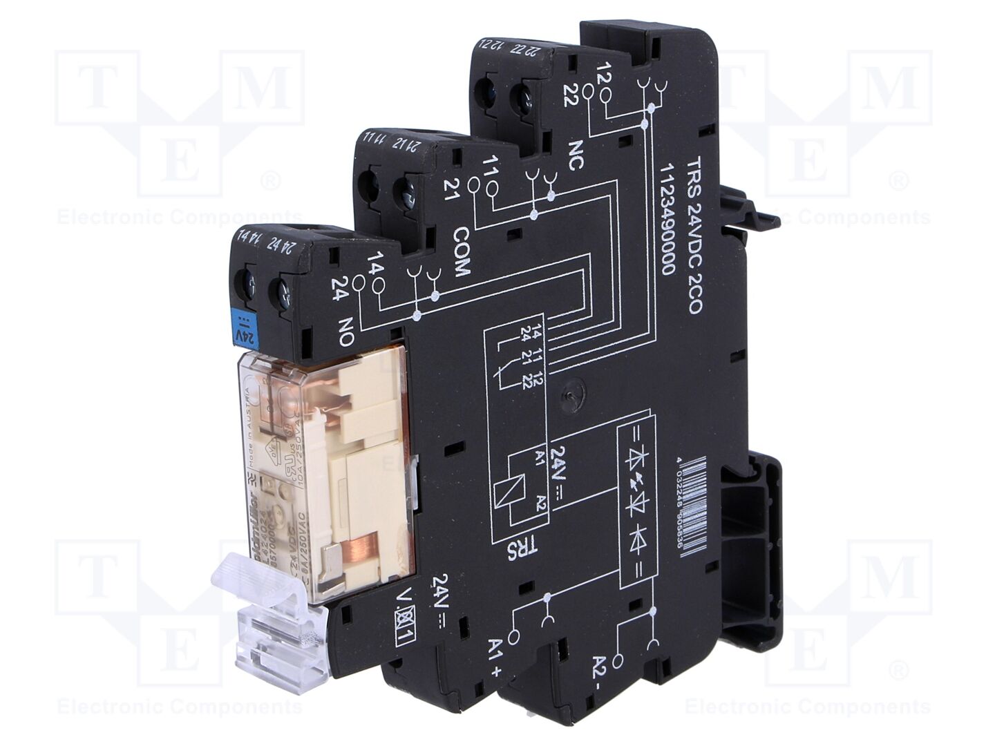 WEIDMÜLLER TRS-24VDC-2CO Sähkömagneettinen rele 24VDC