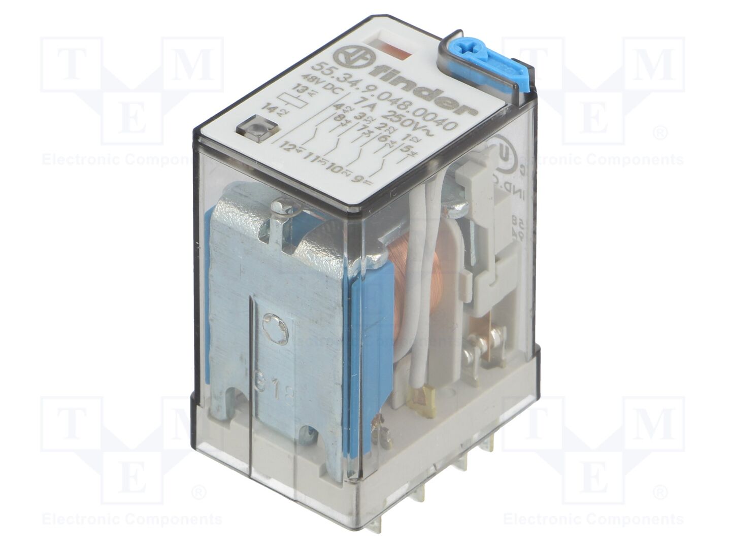 FINDER 55.34.9.048.0040 Sähkömagneettinen rele 48VDC