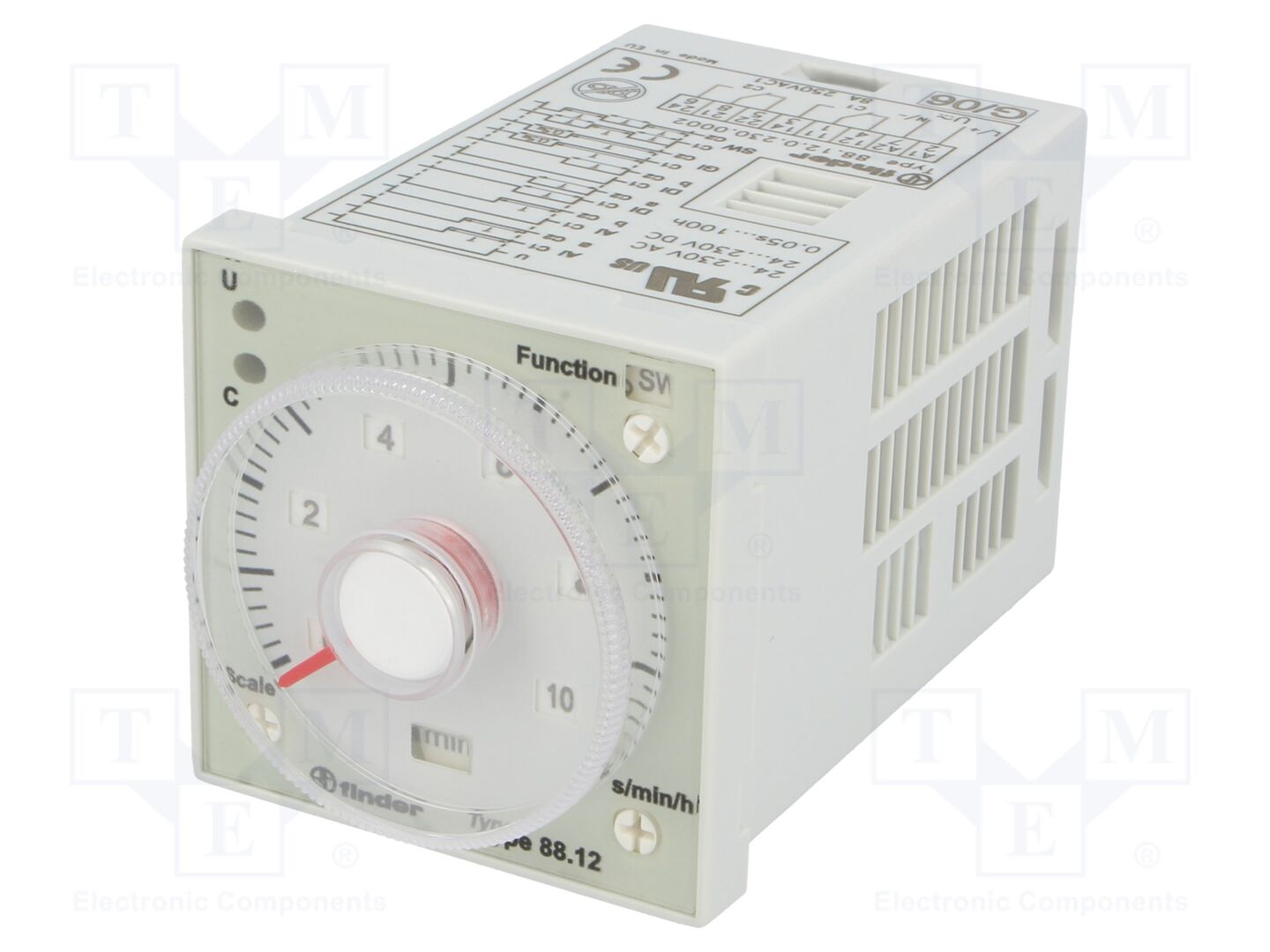 FINDER 88.12.0.230.002 Ajastin 24-230VDC