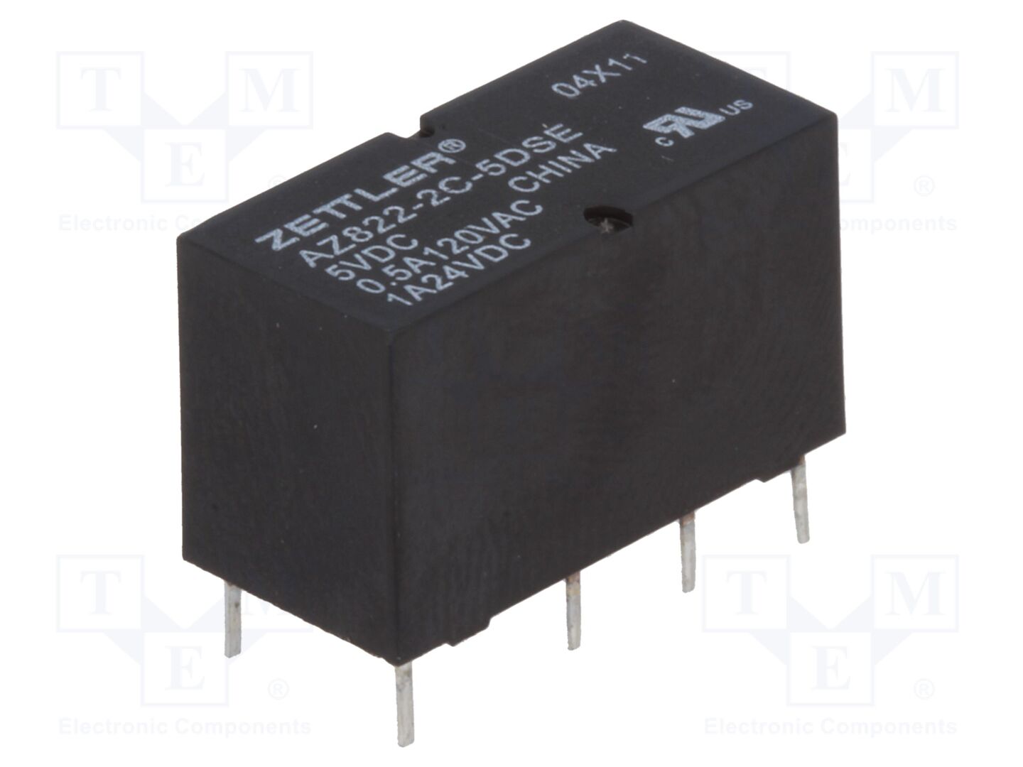 ZETTLER AZ822-2C-5DSE Sähkömagneettinen rele 5VDC (50 kpl erä)