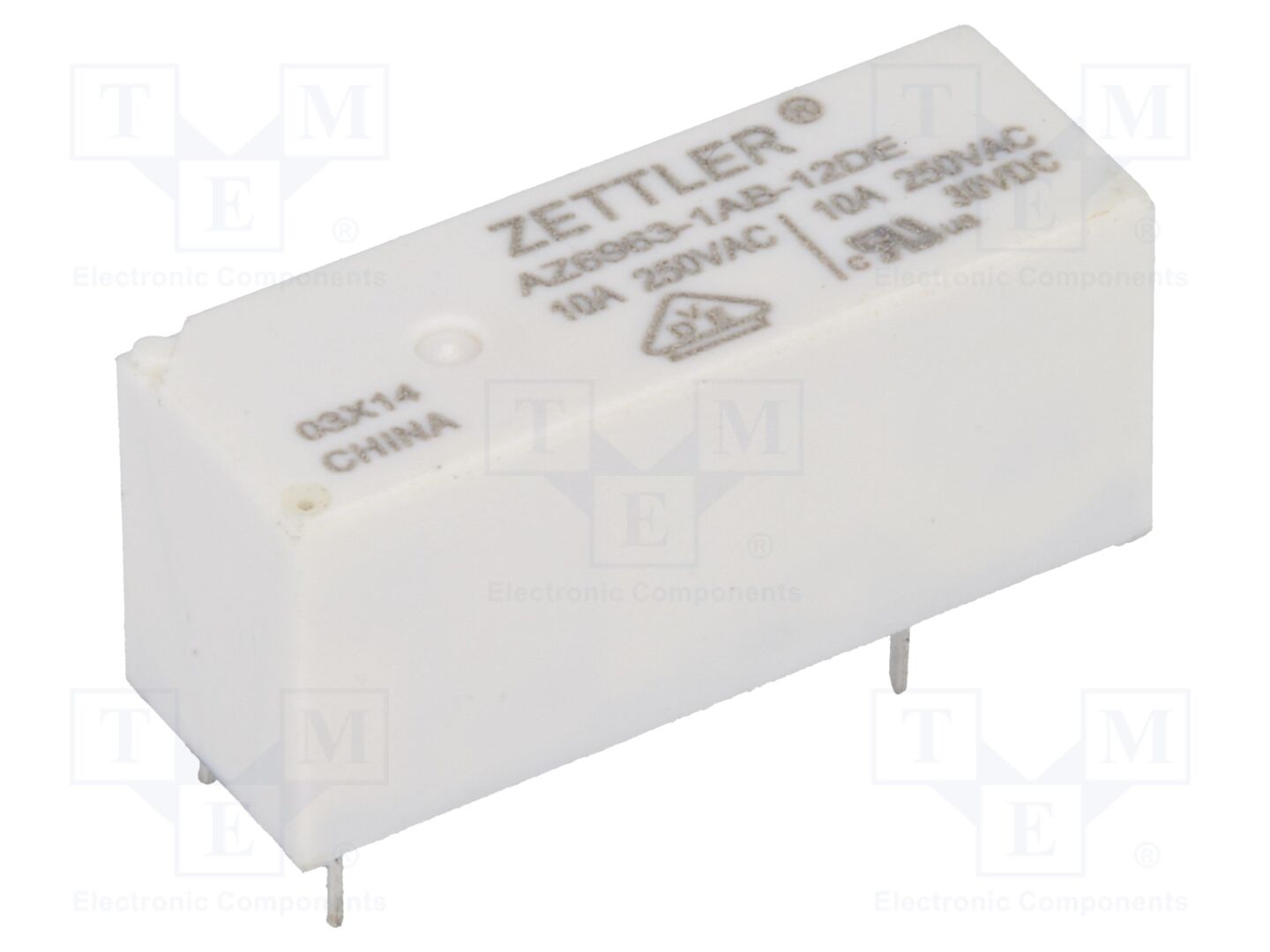 ZETTLER AZ6963-1AB-12DE Sähkömagneettinen rele 12VDC (50 kpl erä)