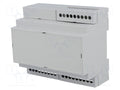ITALTRONIC 6MDH53/5 DIN-kiskoasennuskotelo 53mm