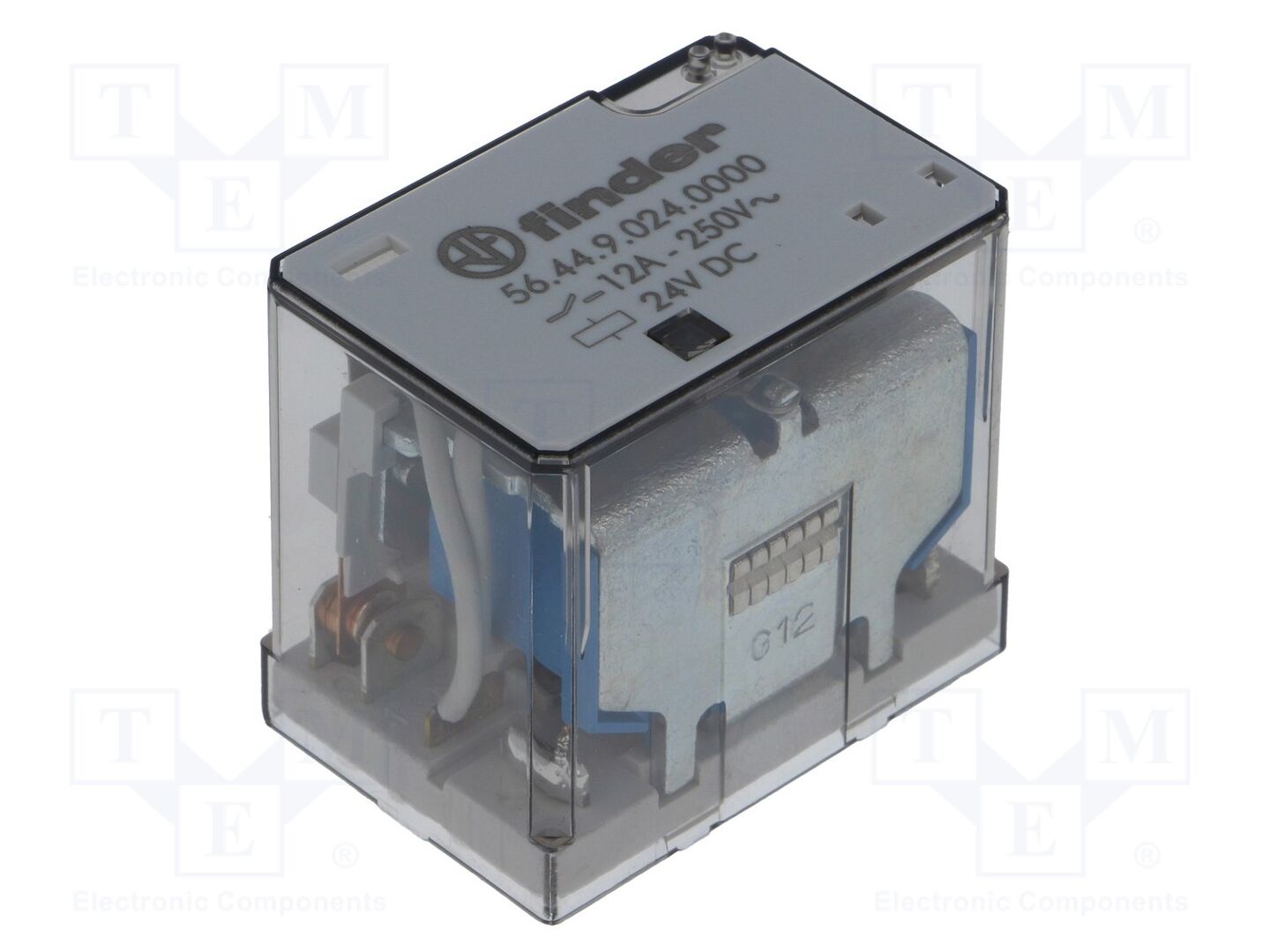 FINDER 56.44.9.024.0000 Sähkömagneettinen rele 24VDC