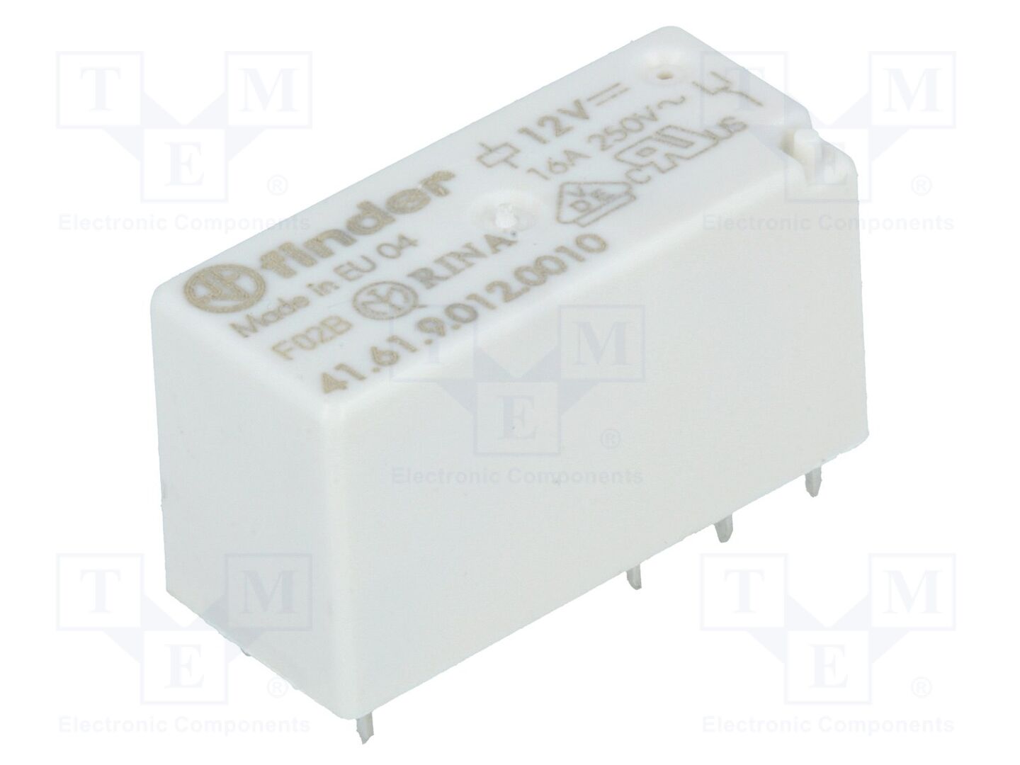 FINDER 41.61.9.012.001 Sähkömagneettinen rele 12VDC