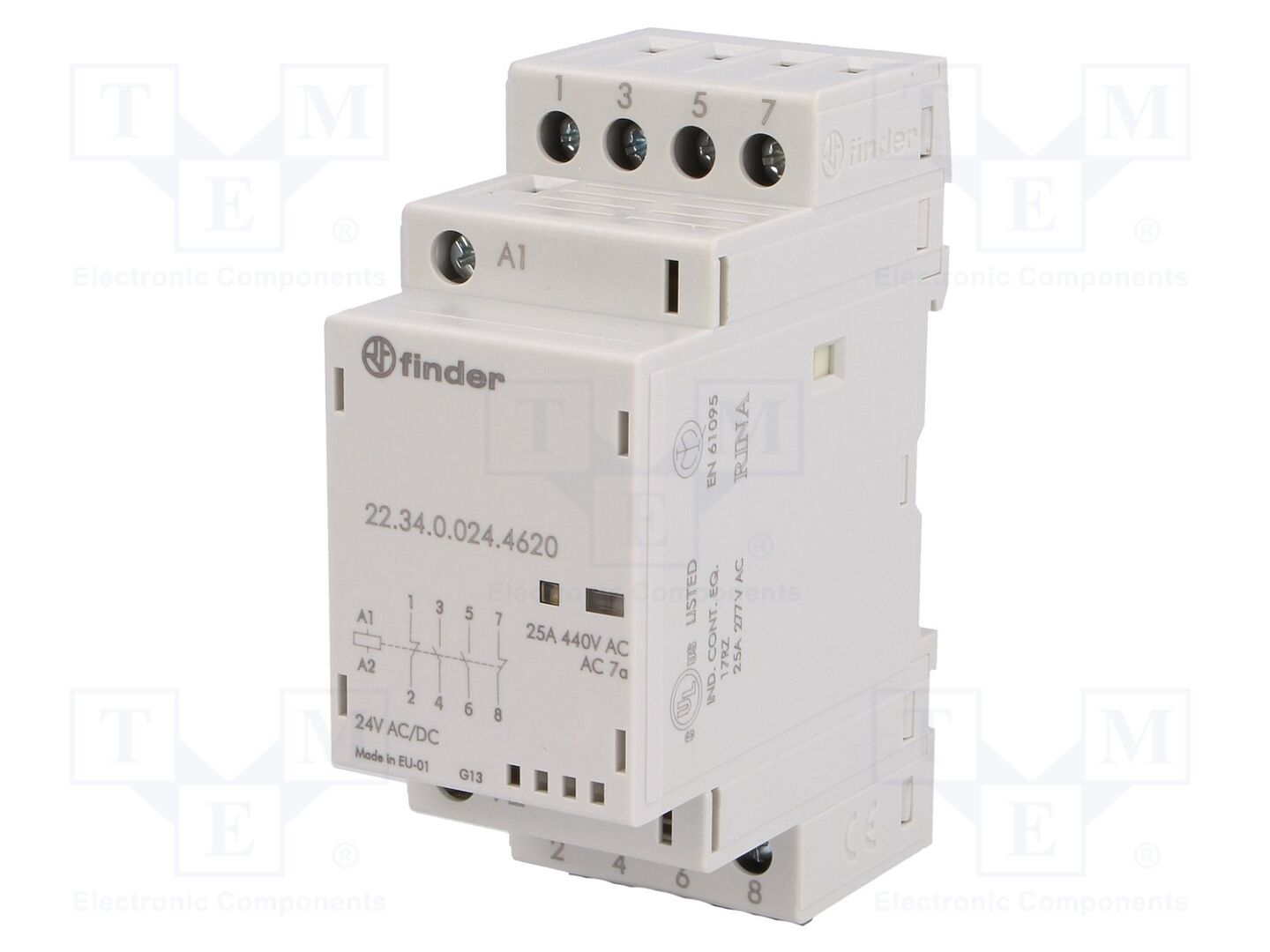 FINDER 22.34.0.024.4620 Modulaarinen kontaktori 25A