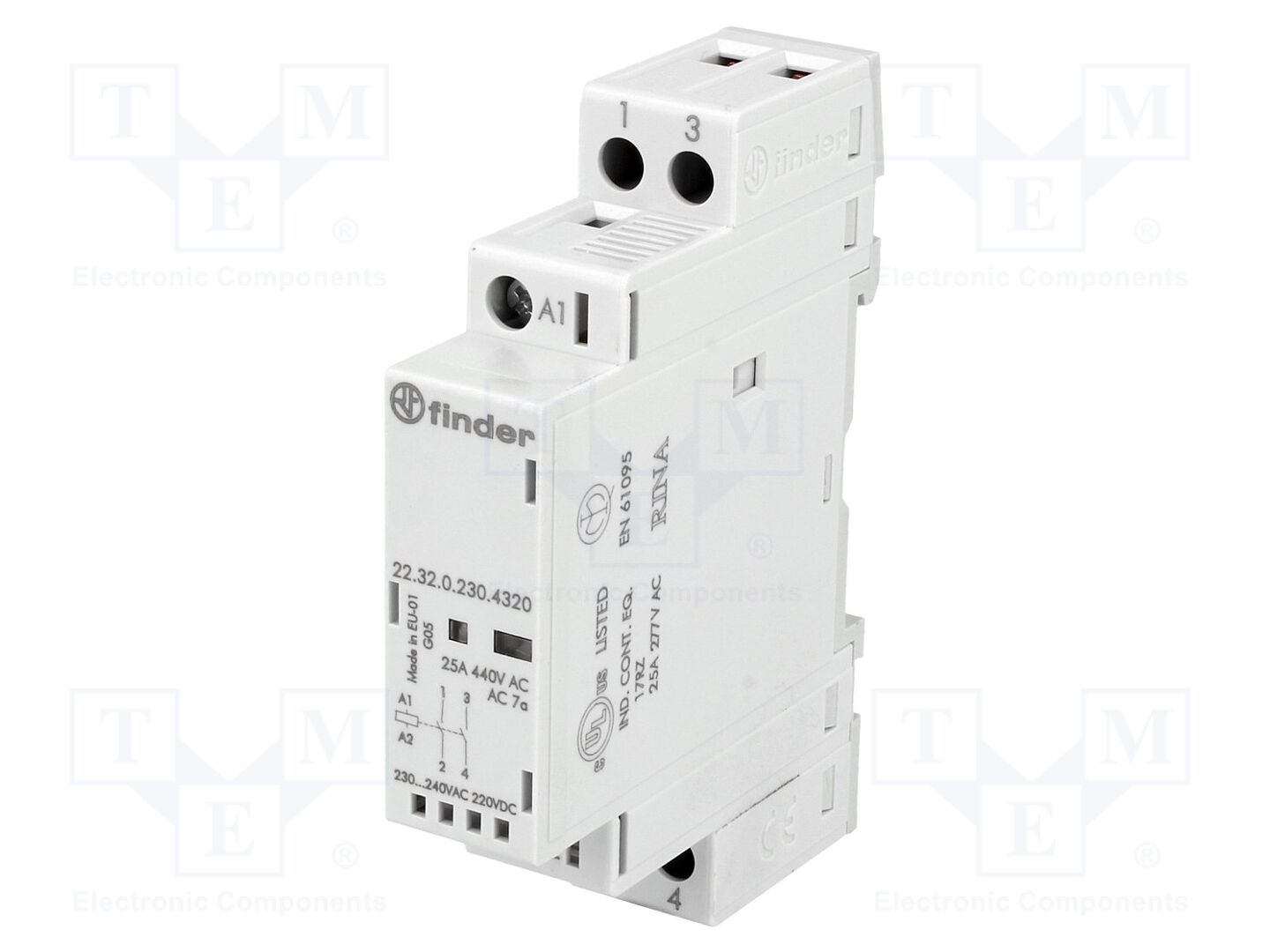 FINDER 22.32.0.230.4320 Modulaarinen kontaktori 25A