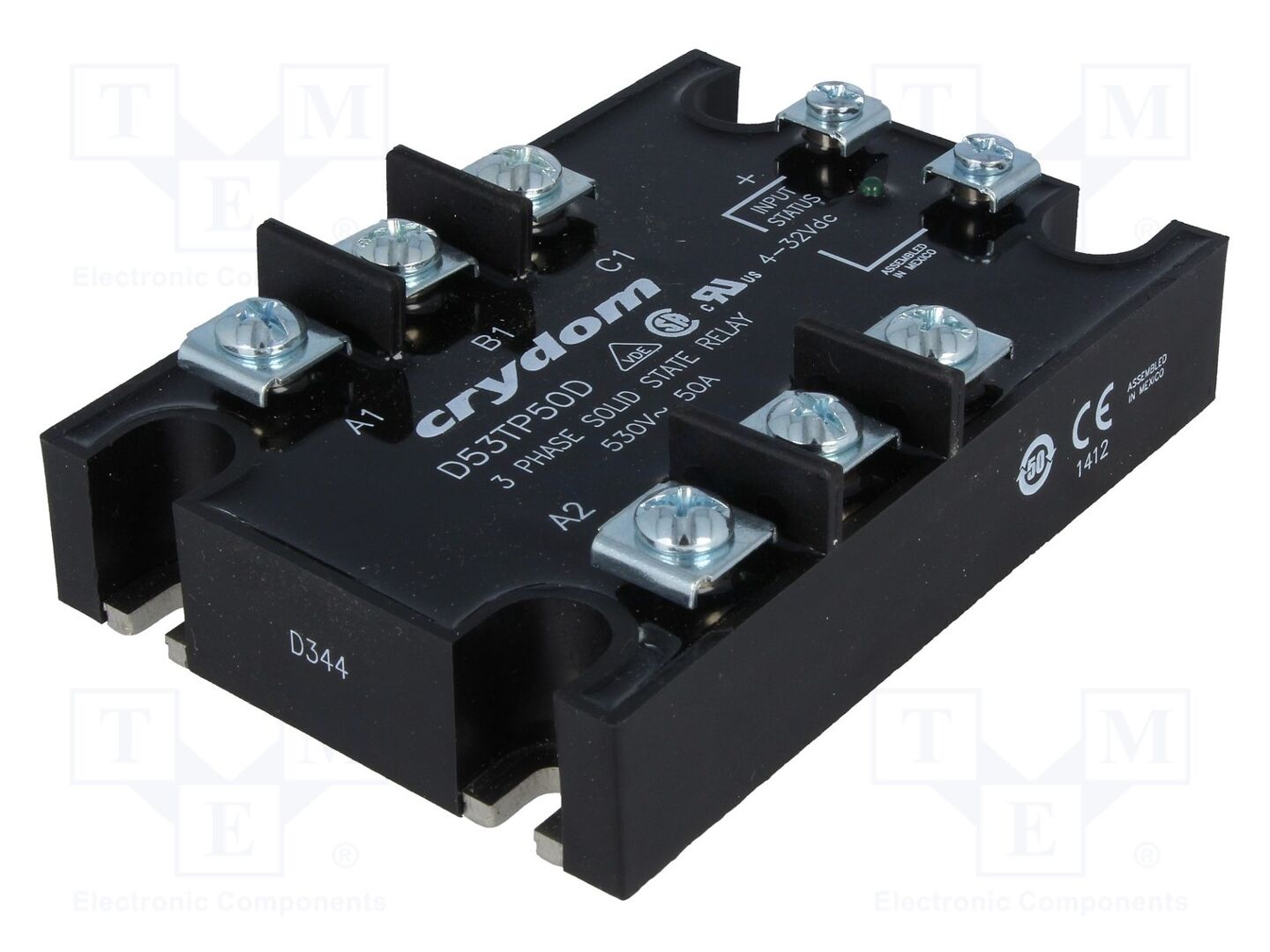 SENSATA / CRYDOM D53TP50D Kiinteän tilan rele 50A