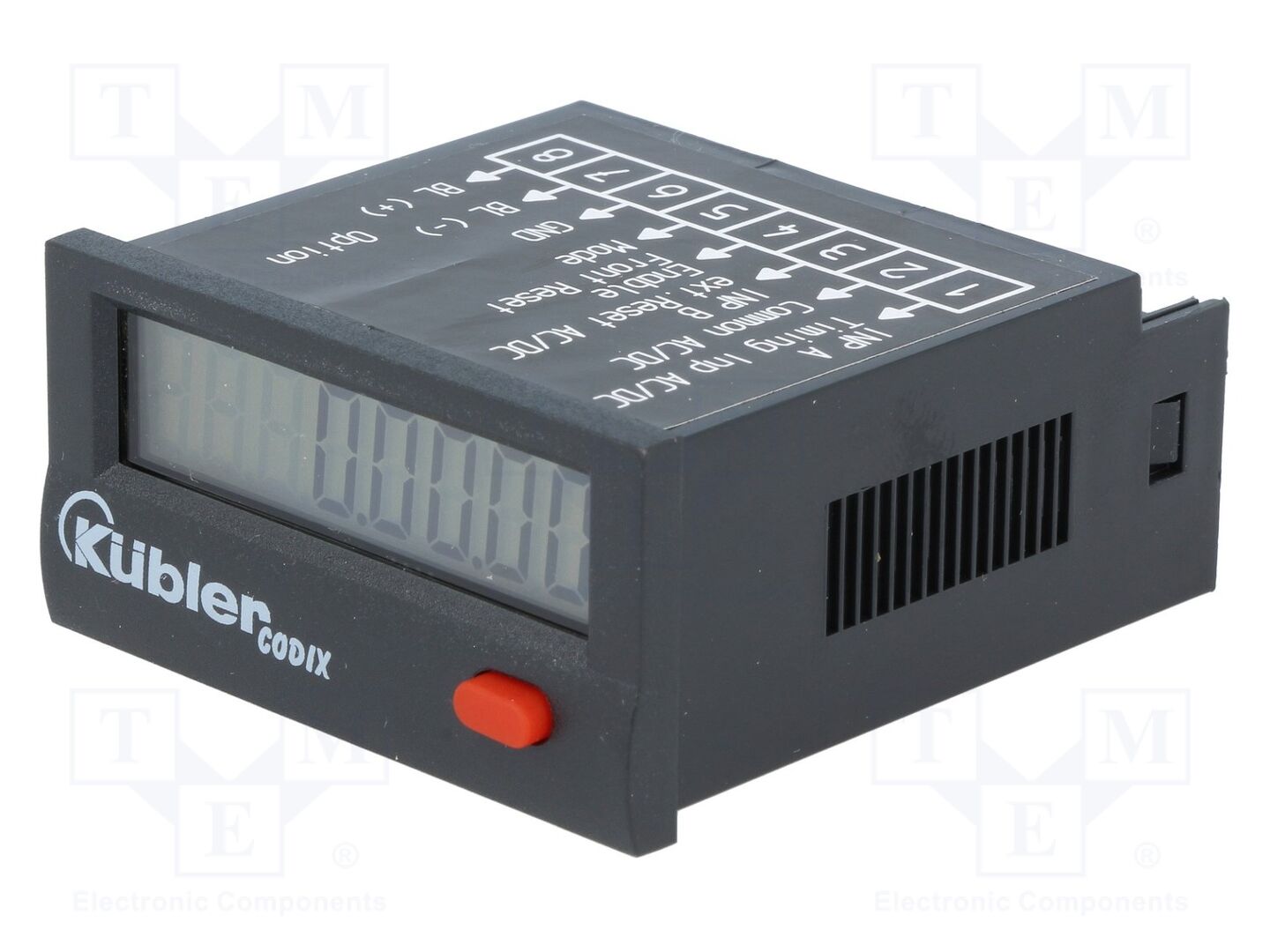 KÜBLER 6.135.012.853 Tuntilaskuri LCD
