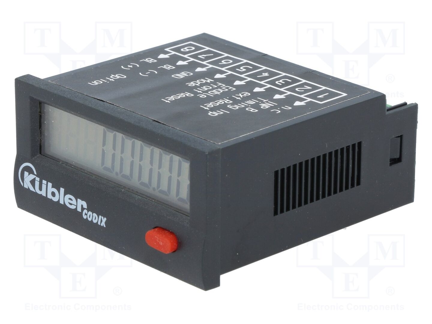 KÜBLER 6.135.012.850 Tuntilaskuri LCD 48x24x48mm