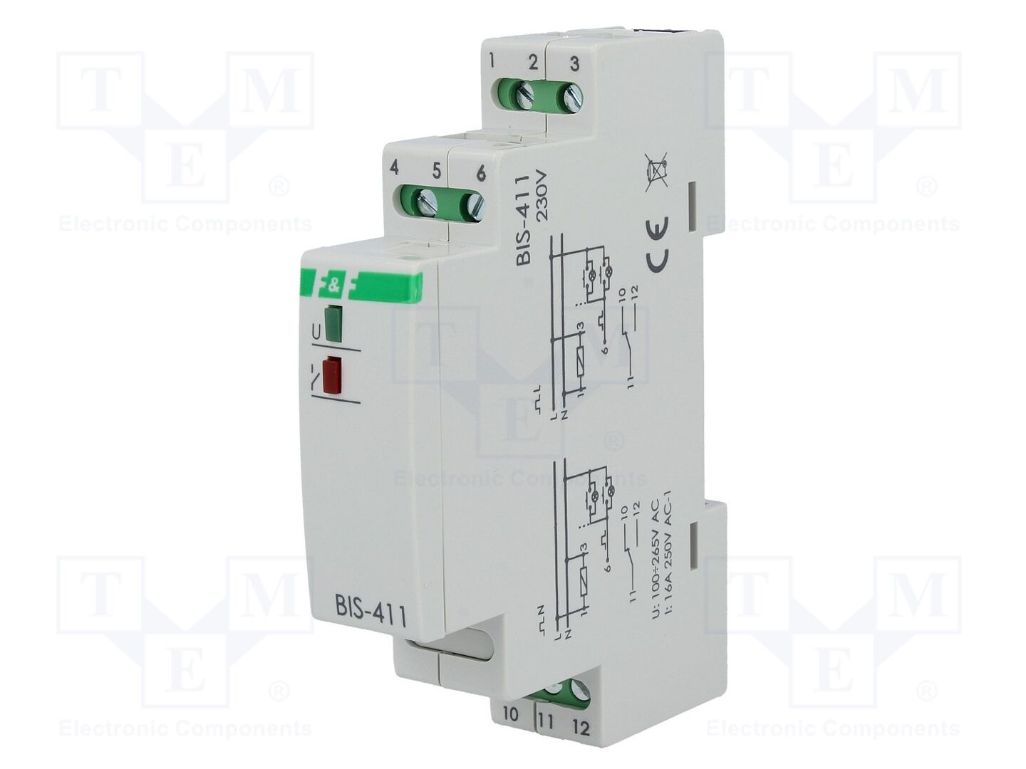 F&F BIS-411 Asennusrele 16A