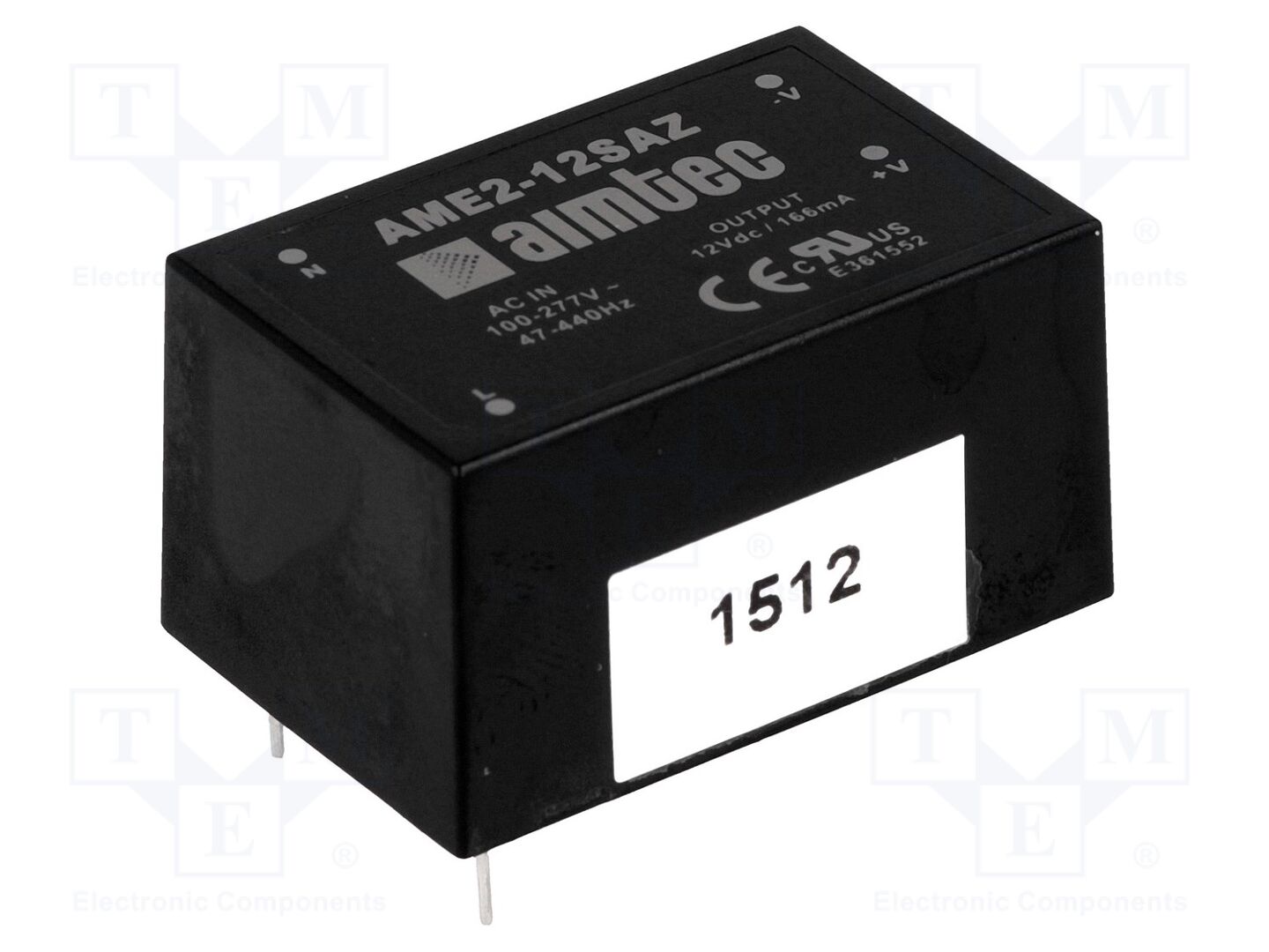 AIMTEC AME2-12SAZ AC/DC-muunnin 2W 12VDC