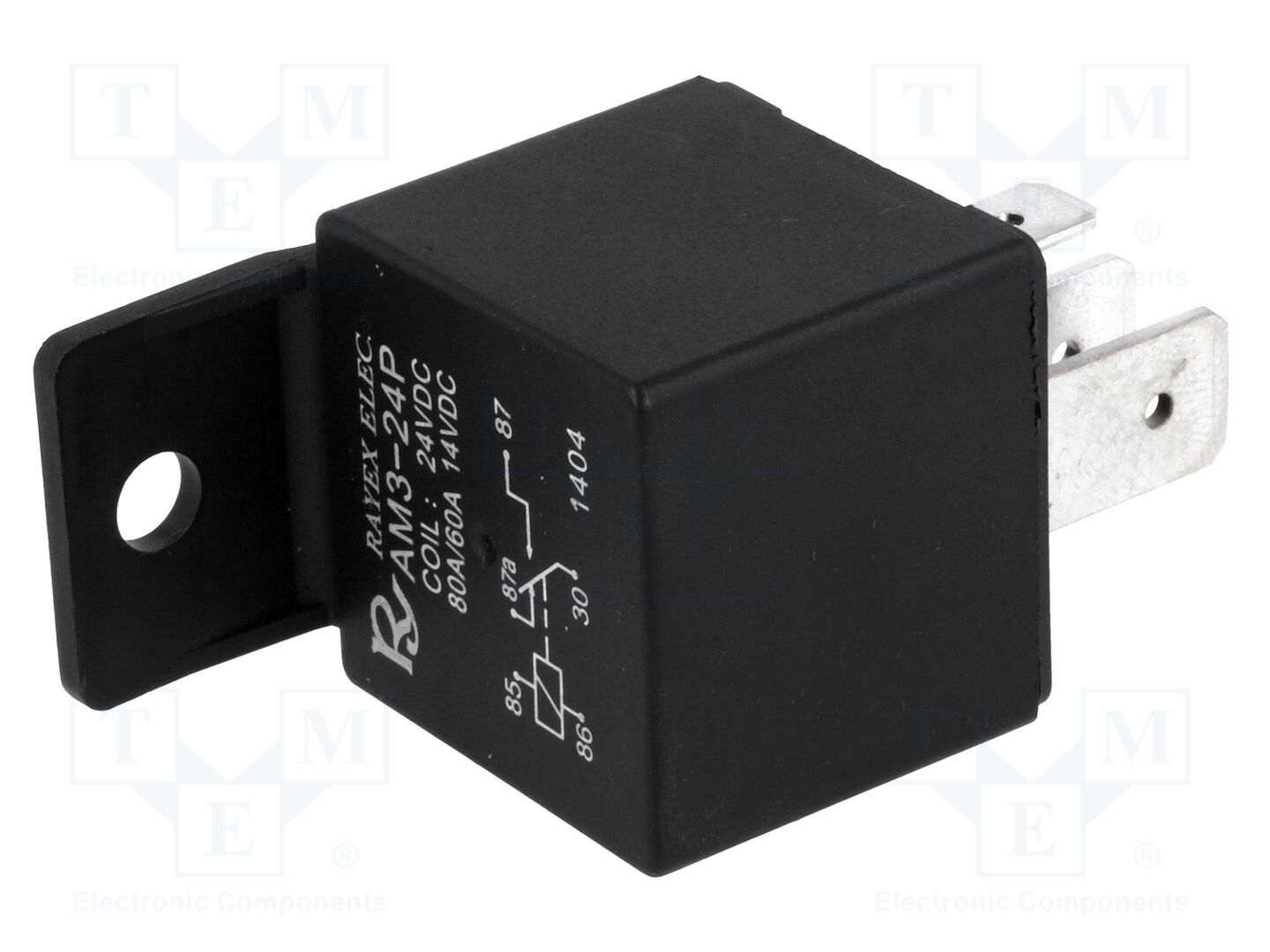 Recoy/RAYEX ELECTRONICS AM3-24CF Sähkömagneettinen rele 24VDC 80A