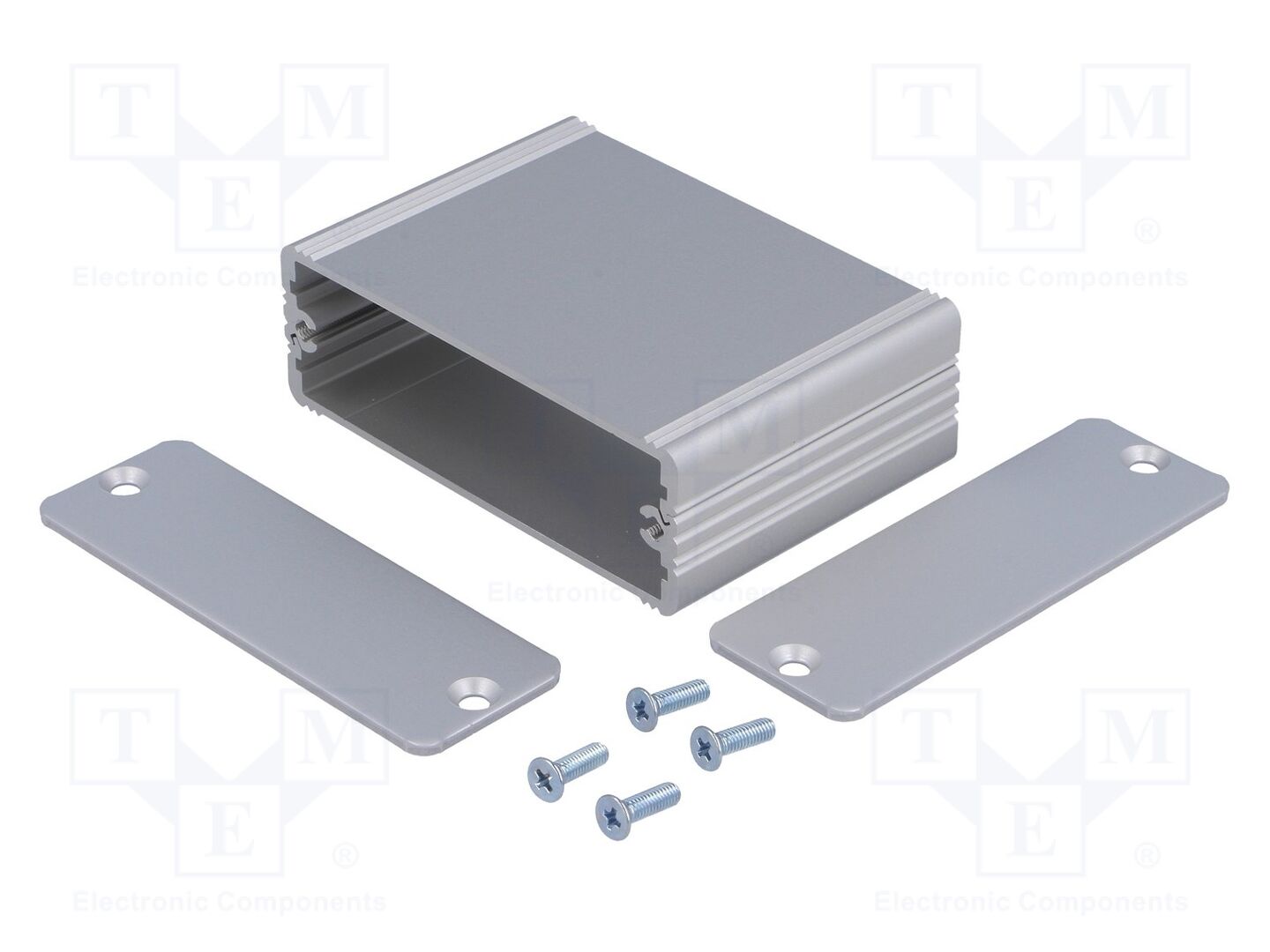 FISCHER ELEKTRONIK AKG-71-24-50-ME Kotelo paneelilla 71x50x24mm