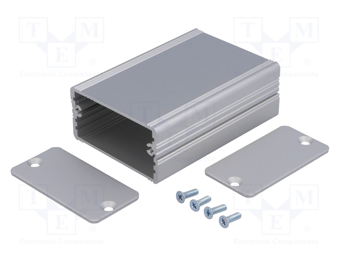 FISCHER ELEKTRONIK AKG-55-28-80-ME Kotelo paneelilla 55x80x28mm