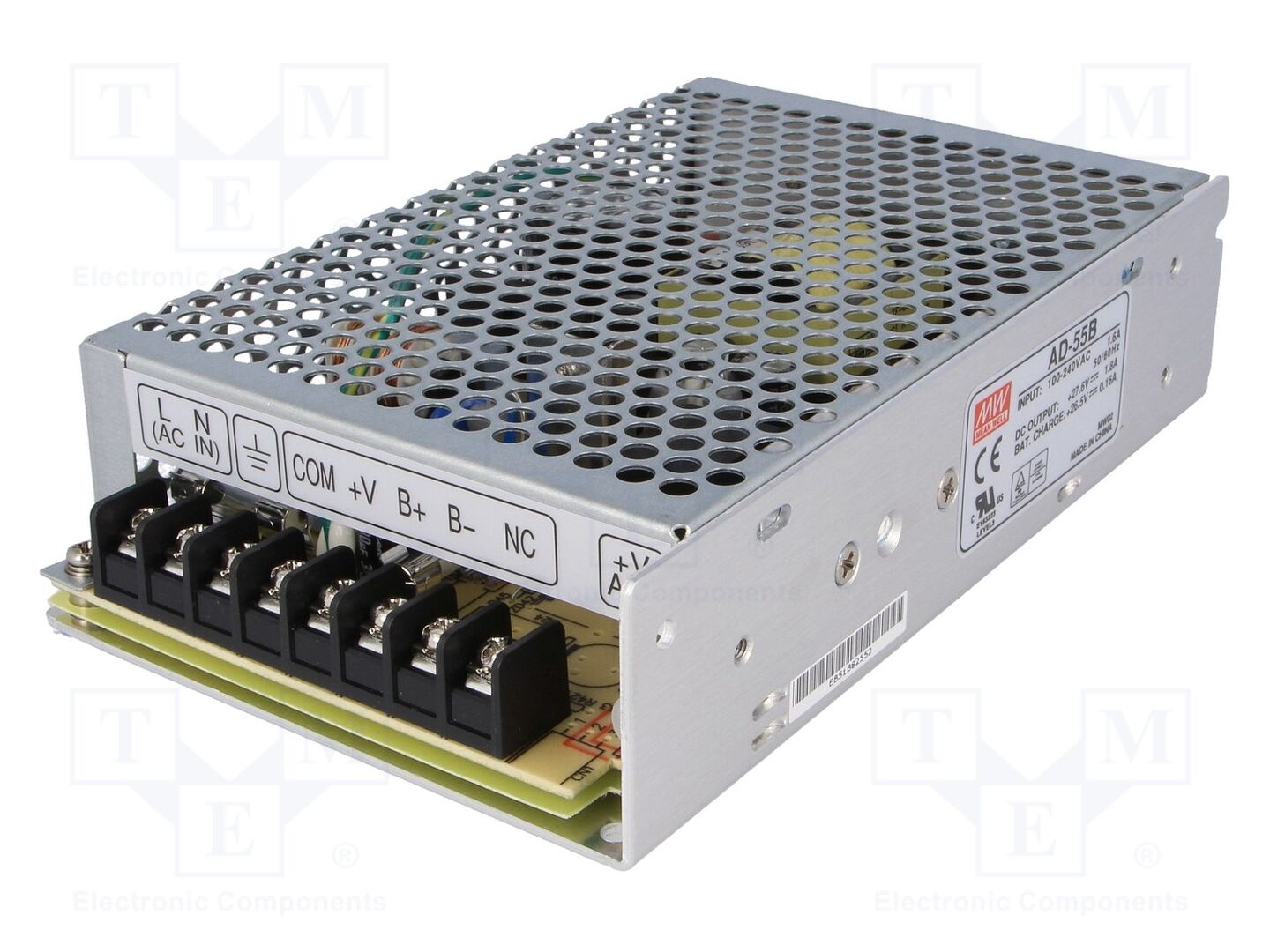 MEAN WELL AD-55B Sisäänrakennettu verkkolaite 53.92W 27.6VDC