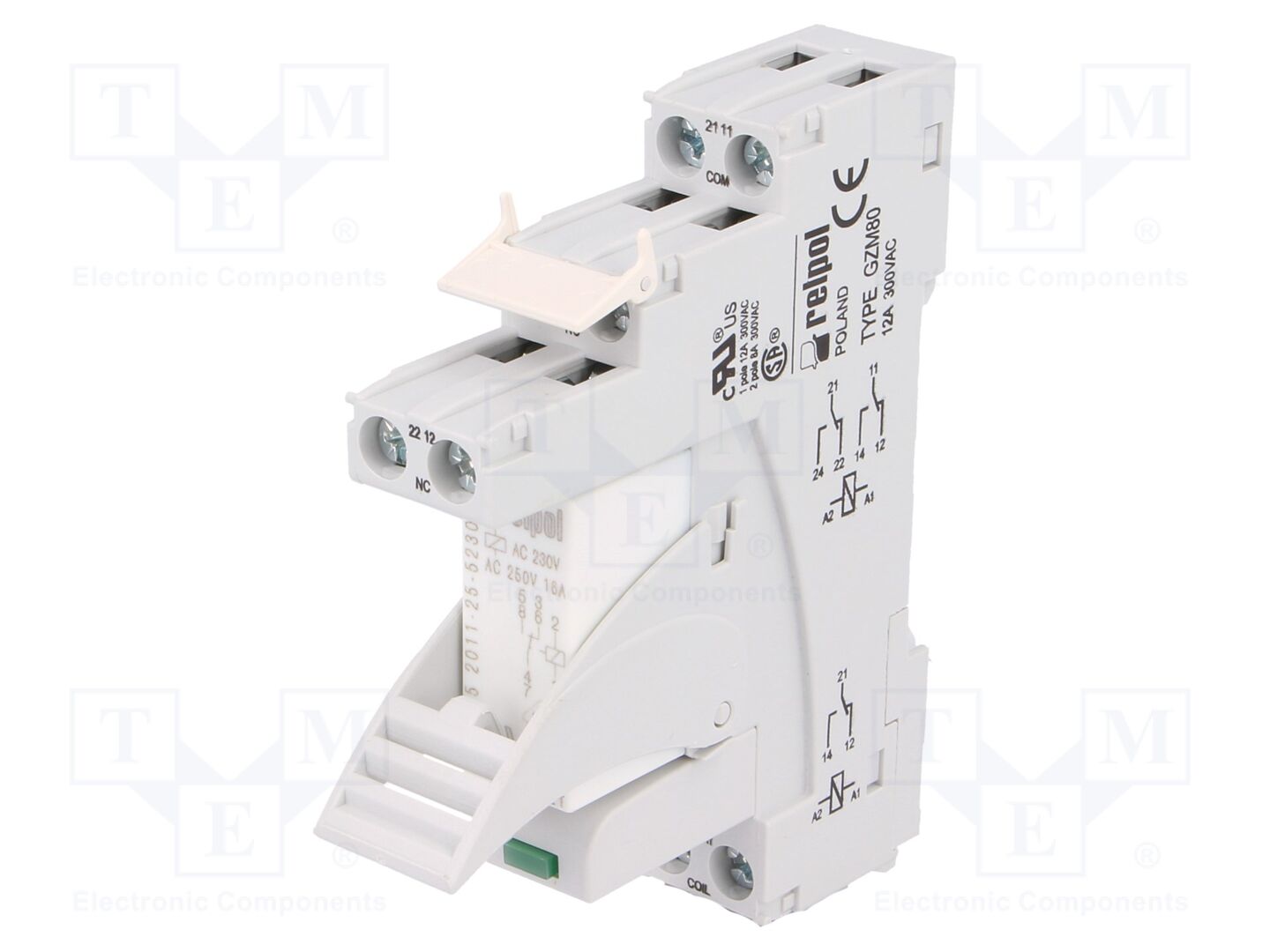 RELPOL PI85230AC00LV Sähkömagneettinen rele 230VAC
