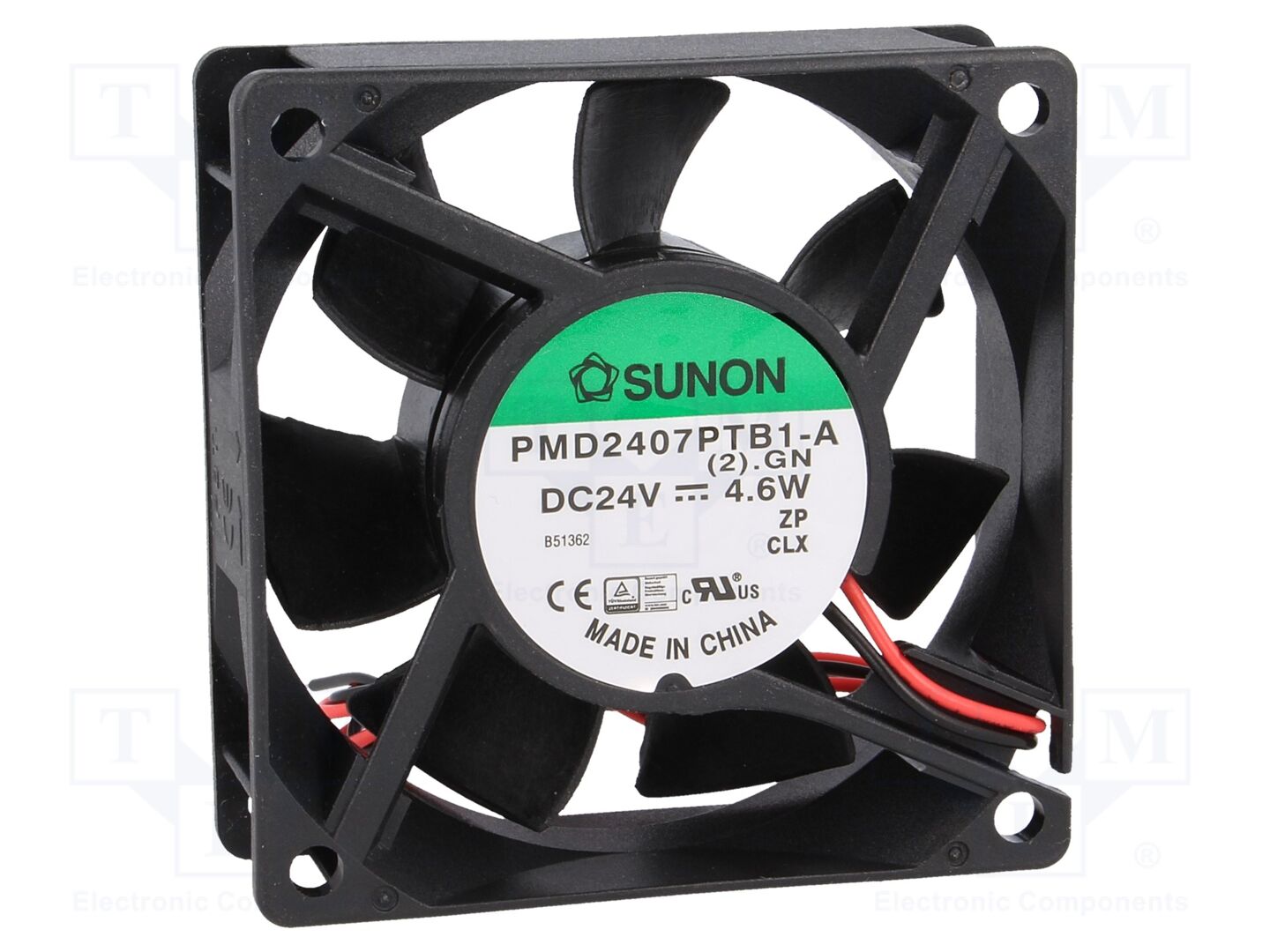 SUNON PMD2407PTB1A Aksiaalituuletin 24VDC