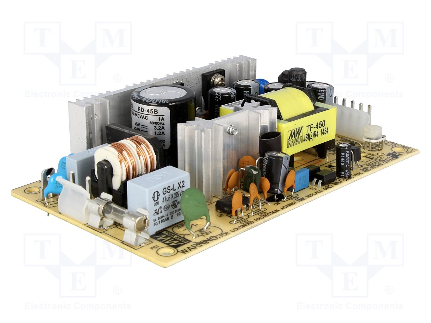 MEAN WELL PD-45B Avoin verkkolaite 44,8W 120-370VDC