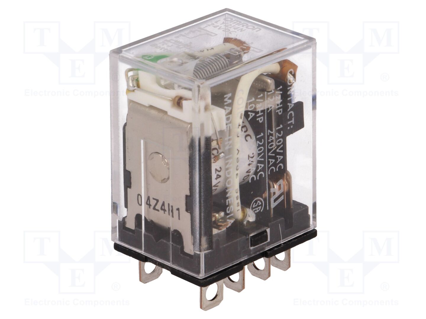 OMRON LY2-I4N-24DC Sähkömagneettinen rele 24VDC