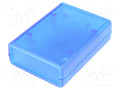 HAMMOND 1593LTBU Kotelo paneelilla 66x92x28mm