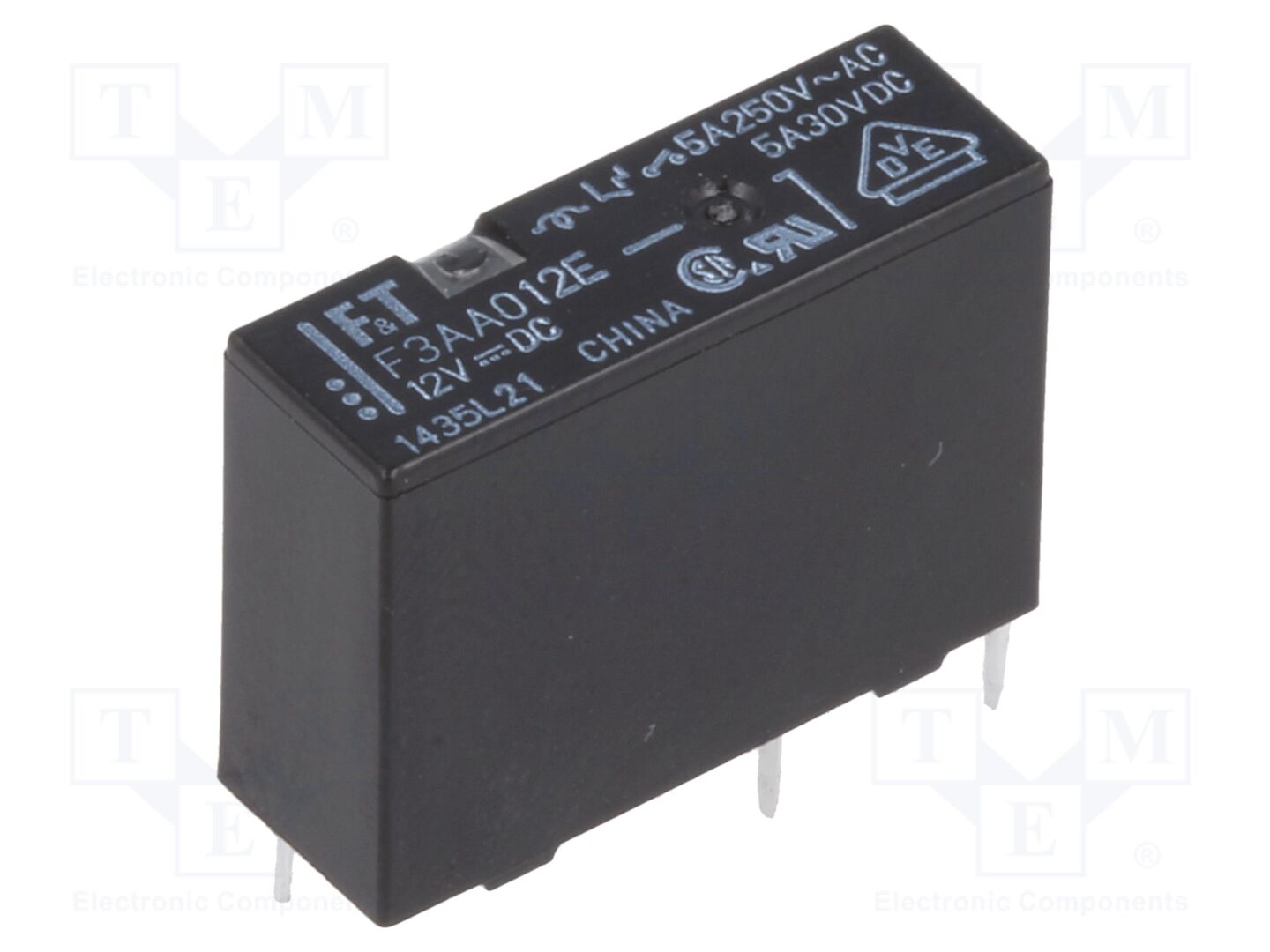 FCL Components FTR-F3AA012E-HA Sähkömagneettinen rele 12VDC (50 kpl erä)