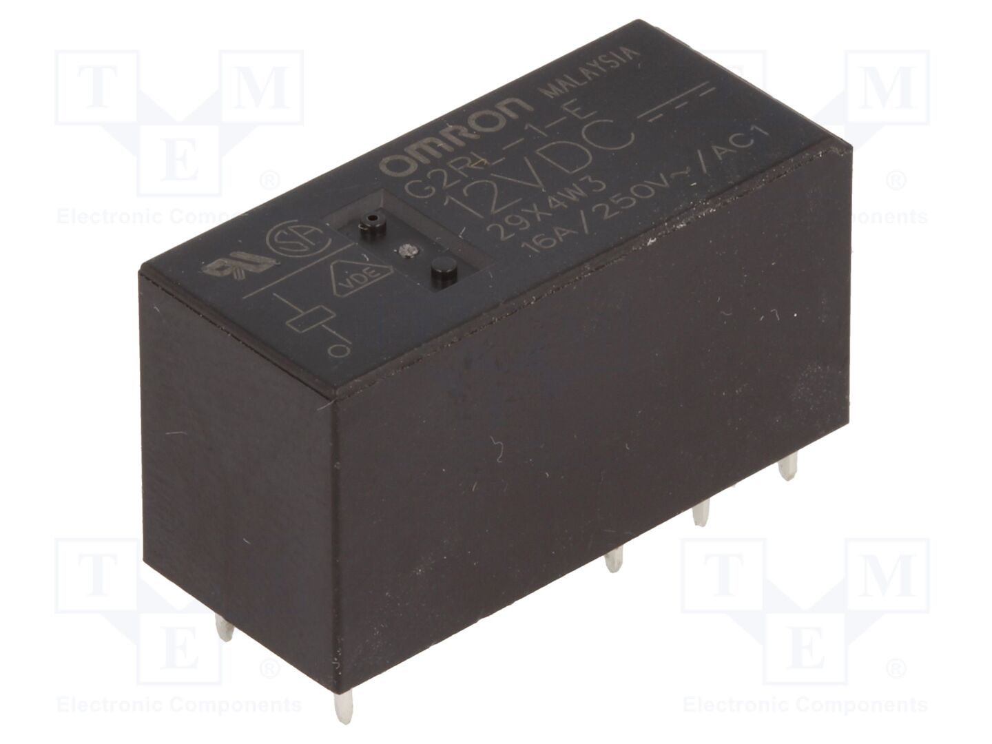 OMRON Electronic Components G2RL-1-E-12DC Sähkömagneettinen rele 12VDC