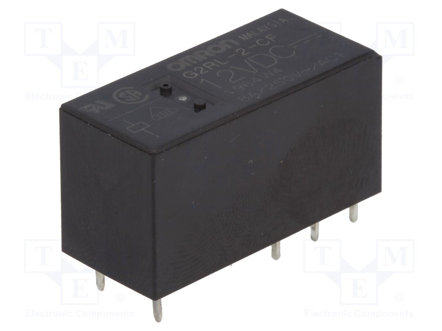 OMRON Electronic Components G2RL-2-CF-12DC Sähkömagneettinen rele 12VDC