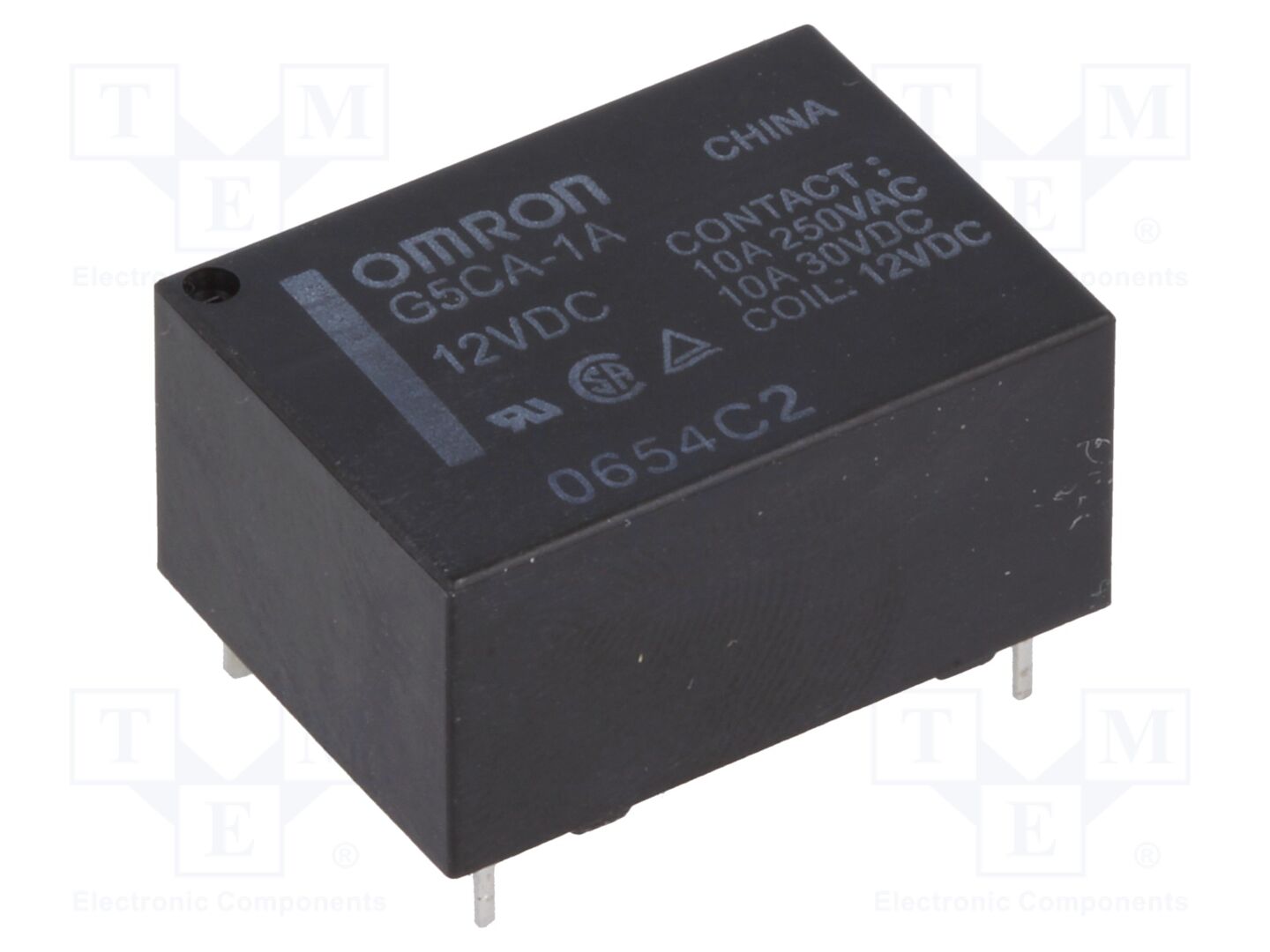 OMRON Electronic Components G5CA-1A-12DC Sähkömagneettinen rele 12VDC