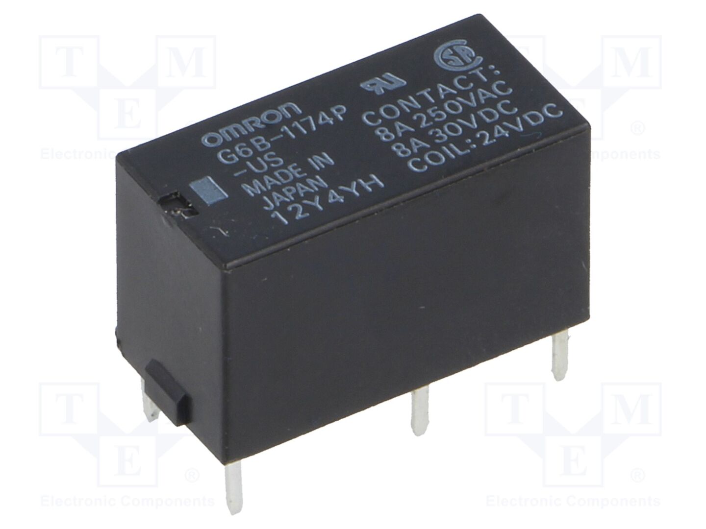 OMRON Electronic Components G6B-1174P-US-24DC Sähkömagneettinen rele 24VDC