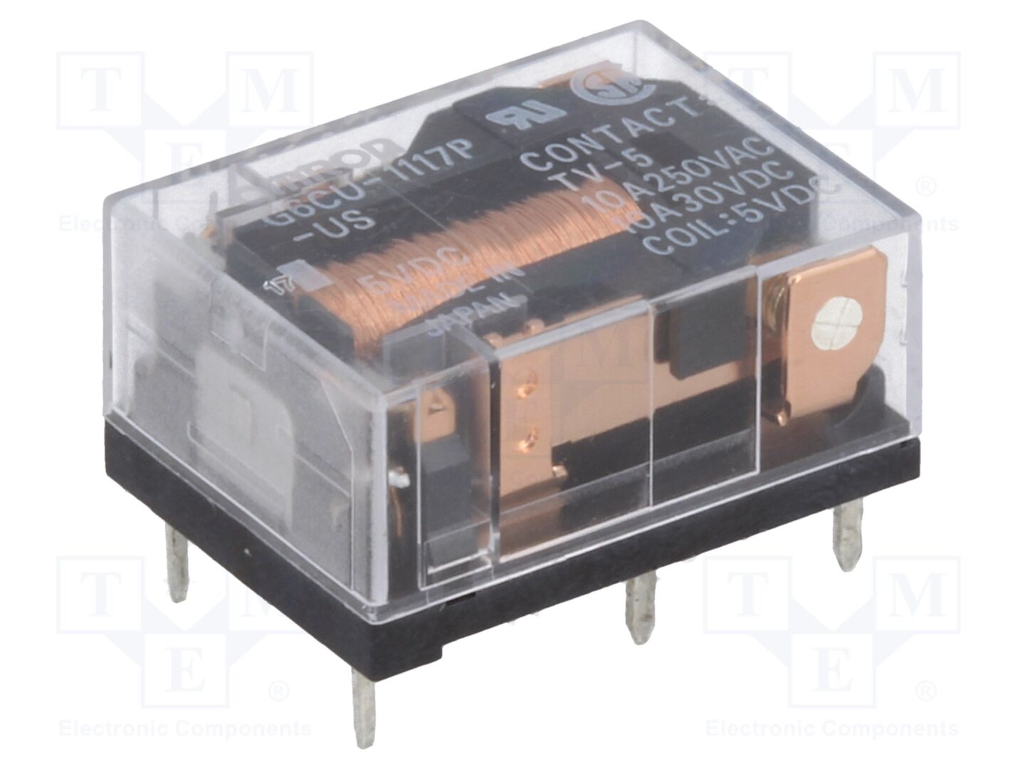 OMRON Electronic Components G6CU-1117P-US-5DC Sähkömagneettinen rele 5VDC