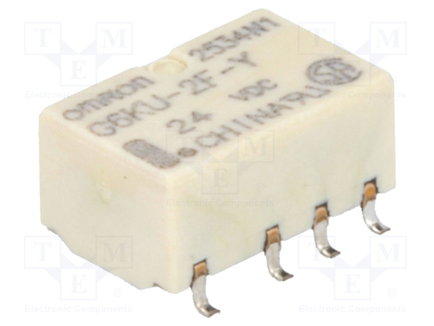 OMRON Electronic Components G6KU-2F-Y-24DC Sähkömagneettinen rele 24VDC