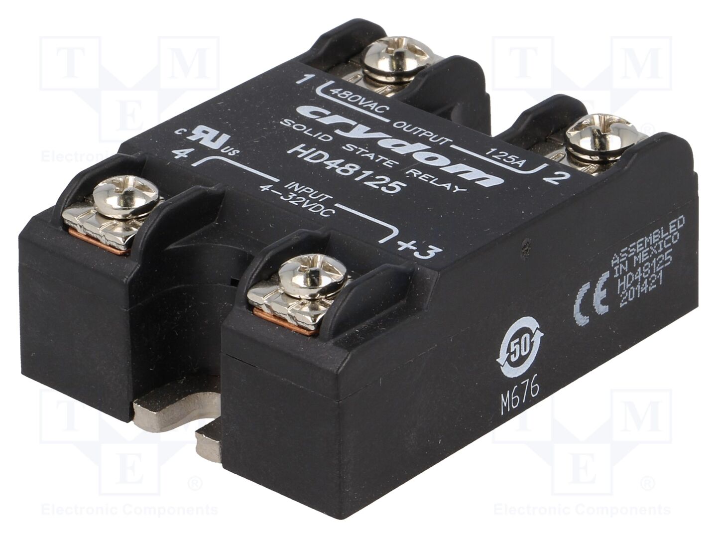 SENSATA / CRYDOM HD48125 Kiinteän tilan rele 125A
